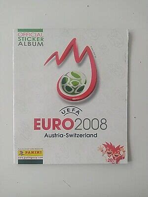 Panini Uefa Euro Set Complet Album Vierge Collection Ebay