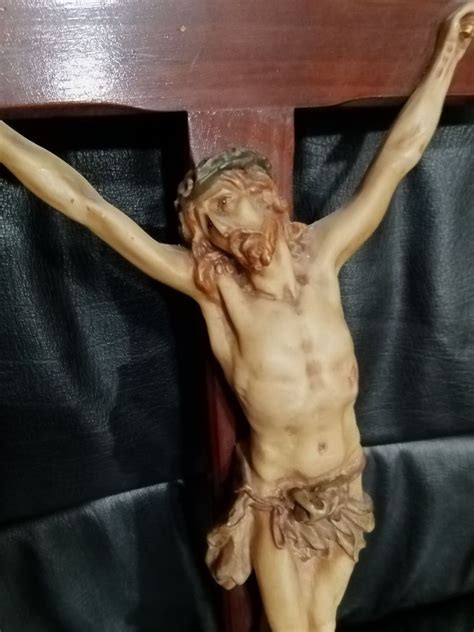 Crucifixo Em Muito Bom Estado Alt Cm Larg Ada Fe Olx Portugal