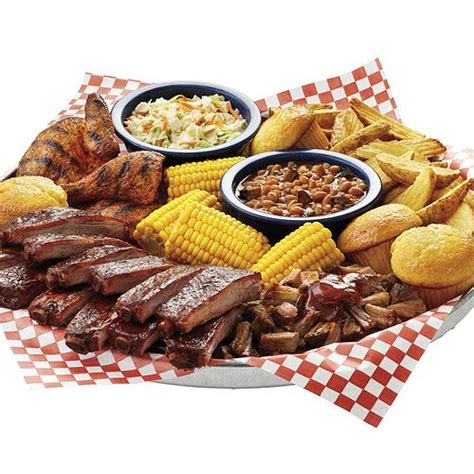 All American Feast Bbq Platter Pub Food Bbq Dinner