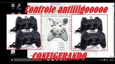 Como Configurar Qualquer Controle Ou Joystick Para Jogar No Pc Youtube