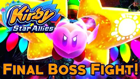 Kirby Star Allies - Final Boss Fight & Credits (Void Termina)