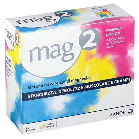 Mag2 Granulato 2 25 G Soluzione Orale 20 Bustine