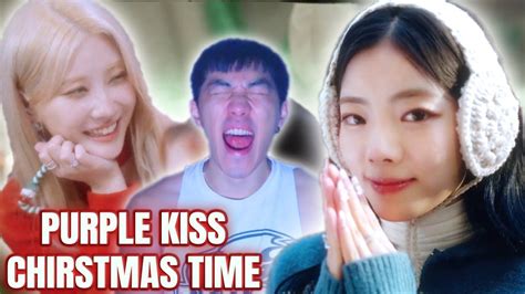 I Love Purple Kiss Reaction Purple Kiss Oh Santa Na Go