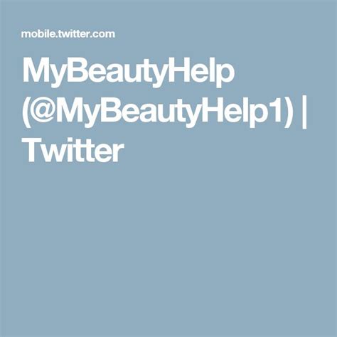 Mybeautyhelp Mybeautyhelp1 Twitter Twitter Makeup Looks