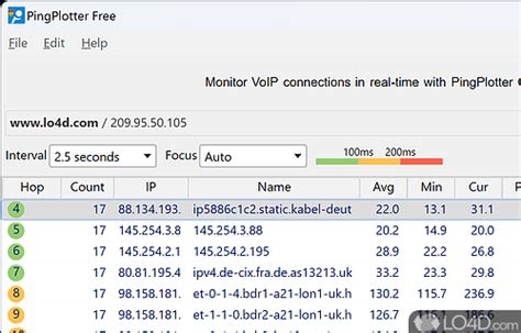 PingPlotter Free - Download