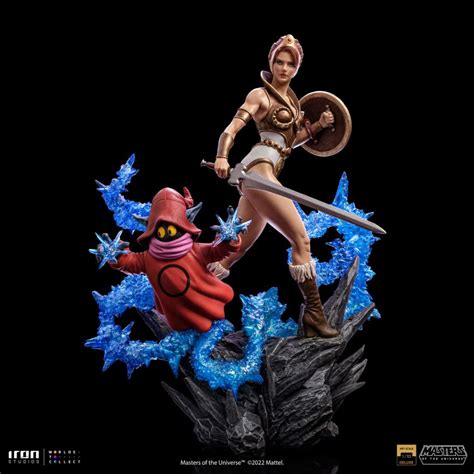 Iron Studios Teela And Orko Deluxe Masters Of The Universe Art