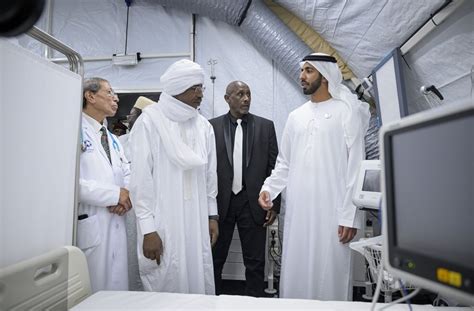 Shakhboot Bin Nahyan Inaugurates Uae Field Hospital In Chad Emirati Times