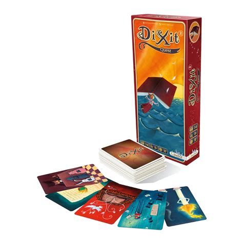 Juego de mesa Expansión 2 Cartas Dixit Quest ASMODEE DIXIT El Corte