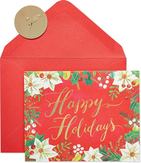 Amazon Papyrus Holiday Cards Boxed With Envelopes Warmest Wishes