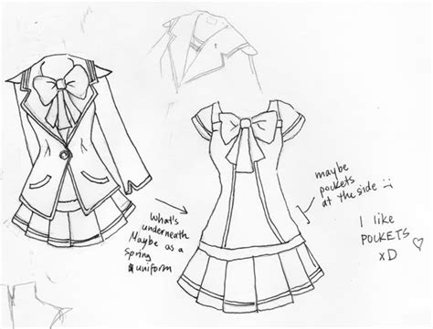 School Uniform Drawing at PaintingValley.com | Explore collection of ...