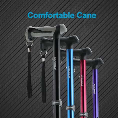 Rehand All Terrain Walking Cane Colorful Foldable Walking Sticks For