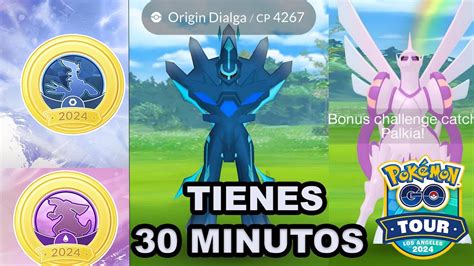 Como Capturar A Dialga Y Palkia Origen En Pokemon Go Tour Sinnoh