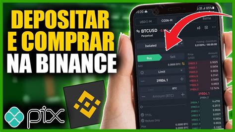 COMO DEPOSITAR DINHEIRO E COMPRAR CRIPTOMOEDAS NA BINANCE PELO CELULAR