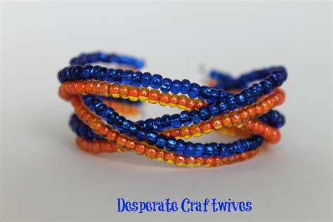 Desperate Craftwives Braided Memory Wire Bracelet