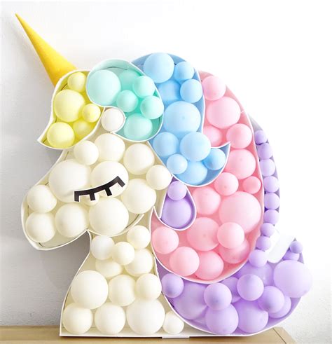 Hazlo Especial Decoraci N De Unicornio Con Globos