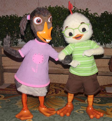 Chicken Little and Abby Mallard | Walt Disney World Summer 2… | Flickr