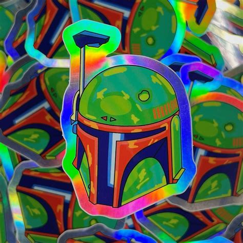 Boba Fett Stickers Etsy