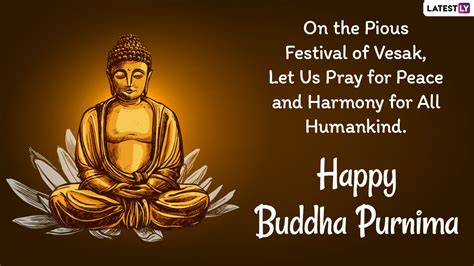 Buddha Purnima 2022 Wishes Vesak Day Greetings And Hd Images Send Happy