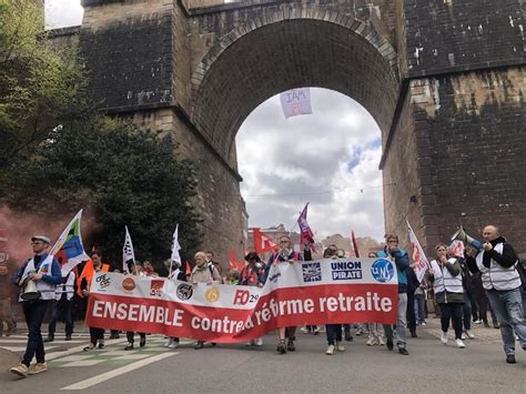 EN IMAGES Revivez la mobilisation du 1er Mai à Morlaix en sept photos