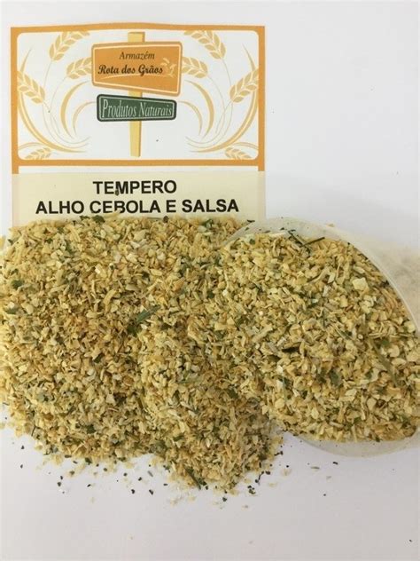 Tempero Alho Cebola E Salsa G