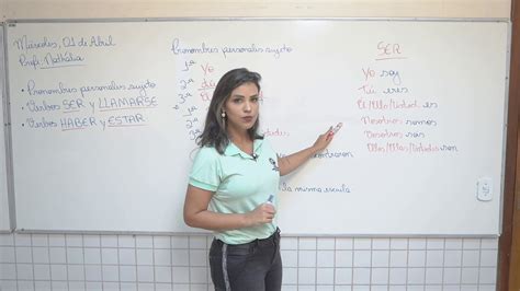 Professora Nath Lia Espanhol Ano Youtube