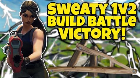 Clutch 1v2 Build Battle Victory Fortnite Br Full Match Youtube