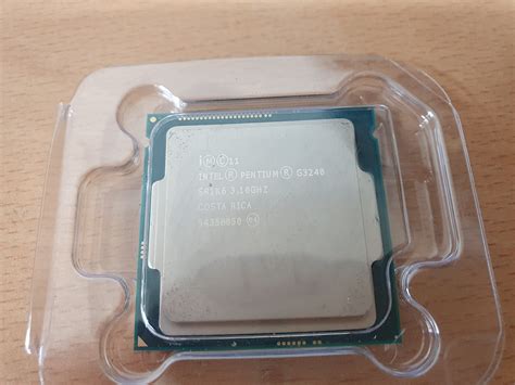 INTEL G3240 CPU | CPU/메인보드 | 중고나라