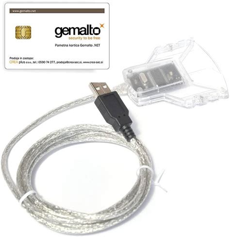 Gemalto Ct Usb Smart Card Reader Usb Ccid Connector Kbps Kbps