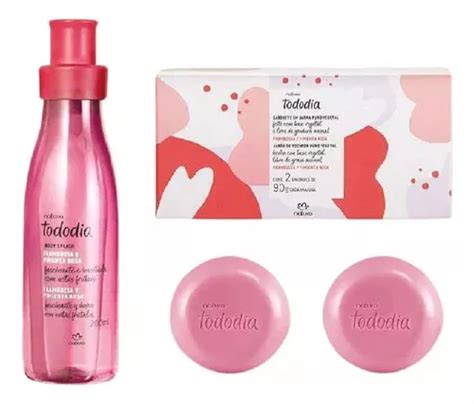 Natura Kit Regalo Tododia Frambuesa Y Pimienta Rosa Mercadolibre