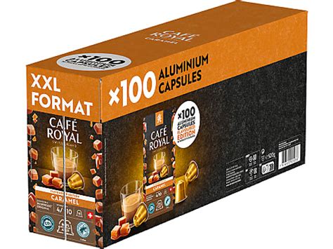 Caf Royal Kaffee Kapseln Aus Aluminium Caramel Intensit T