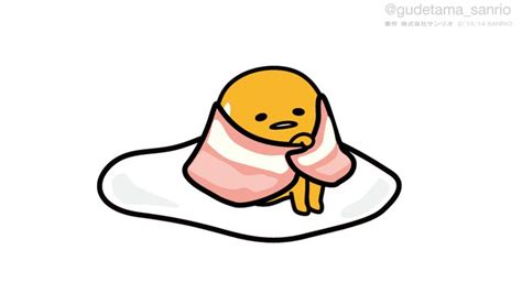 gudetama with bacon blanket by ddkplanet on DeviantArt