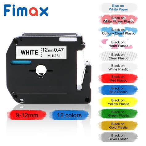 Fimax M K M K Compatible For Brother Mk Mk Black On White