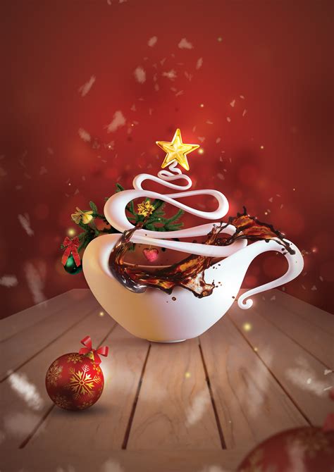 Coffeeshop Company Christmas Concept On Behance