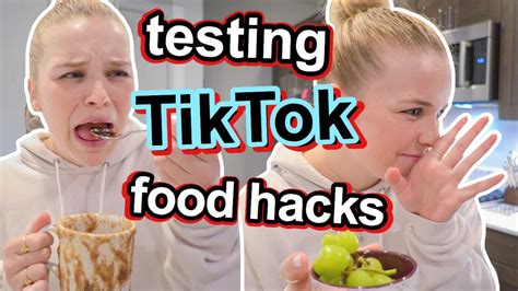 Testing Viral Tiktok Food Hacks Youtube