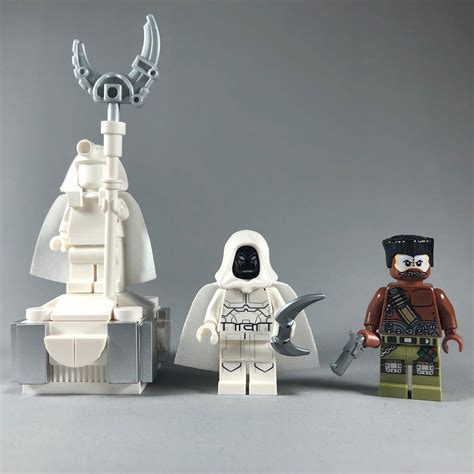 Moon Knight minifigs I put together! : r/lego