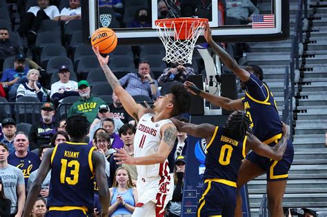 Washington State Wins 7th In A Row Knocks Out Cal At Pac 12 Mens