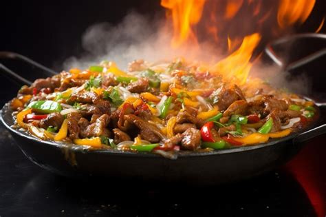premium photo sizzling beef surprise