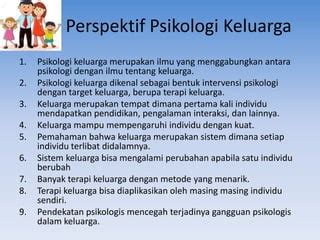 Psikologi Keluarga Ppt