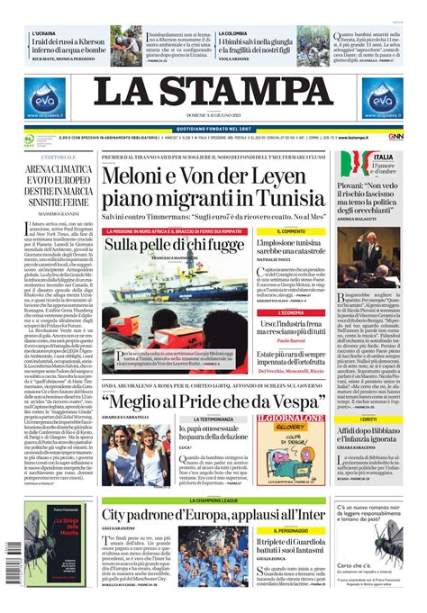 Rassegna Stampa Giugno Giornali In Pdf Pdf Docdroid