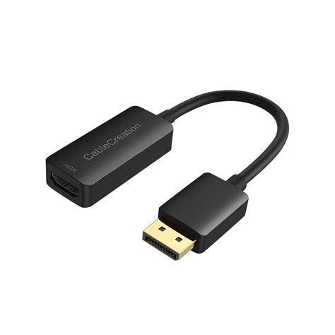 Active DP to HDMI Adapter 4K@60Hz | CableCreation