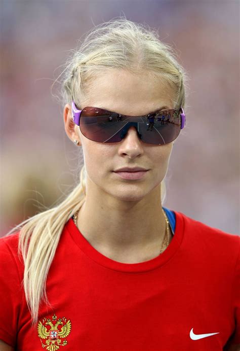 Darya Klishina Russian Long Jumper Darya Klishina Triathlon Women Tight Abs World Athletics