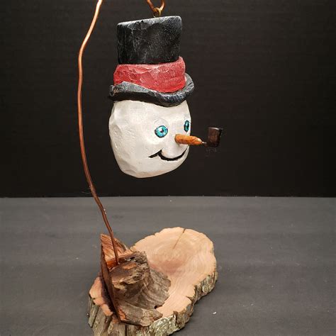 Frosty the Snowman Ornament - Etsy