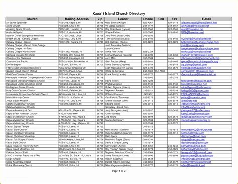 How To Create A Telephone Directory In Ms Word Printable Templates