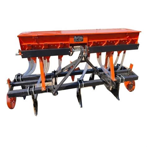 Mild Steel Tej KIsan Agro 7 Tyne Seed Cum BBF Fertilizer Planter 200