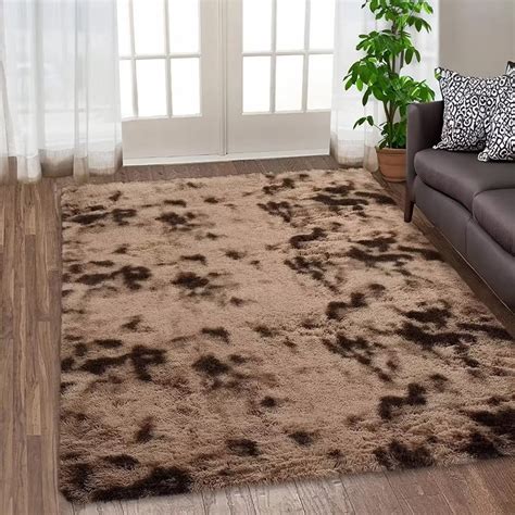 Homerry Ft X Ft Shaggy Area Rugs For Bedroom Living Room Fluffy Rug