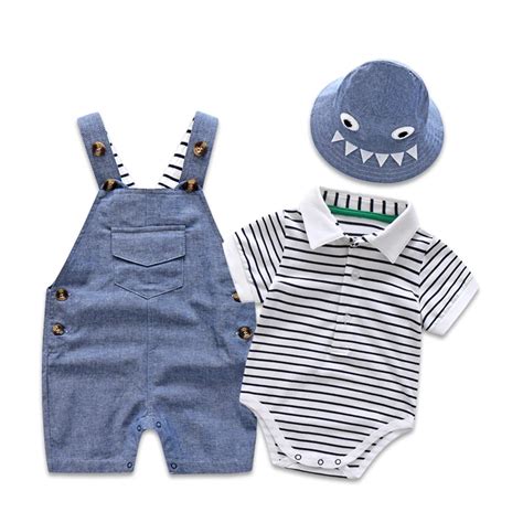 Neugeborene Baby Kleidung Set F R Jungen Sommer Anzug Set Hut