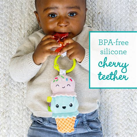 Plushy Pal And Teether Ice Cream Infantino
