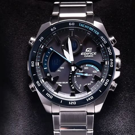 Casio Edifice Bluetooth Tough Solar Mens Watch Ecb Db B