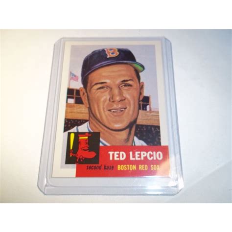 1953 TOPPS TED LEPCIO 18 Mint On EBid United States 207949381