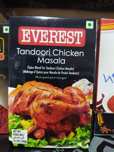 Everest Tandoori Chicken Masala ผงเครื่องเทศถั่วลูกไก่ 100g Th